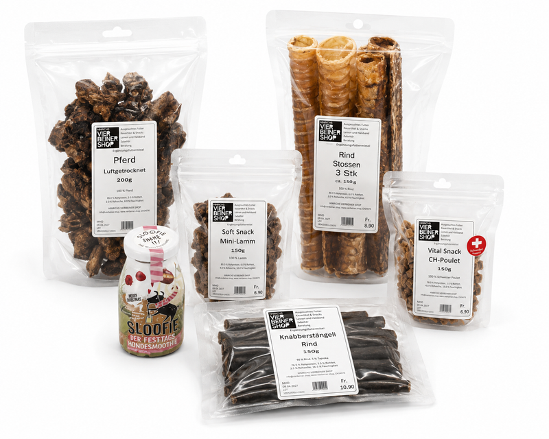 Hund – Snacks & Kauartikel