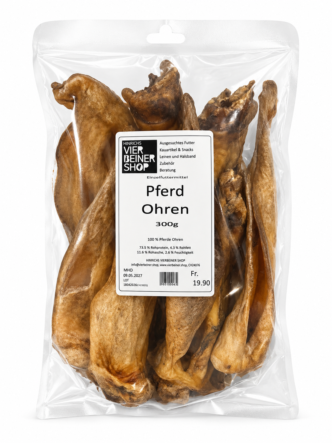 Pferd Ohren 300g