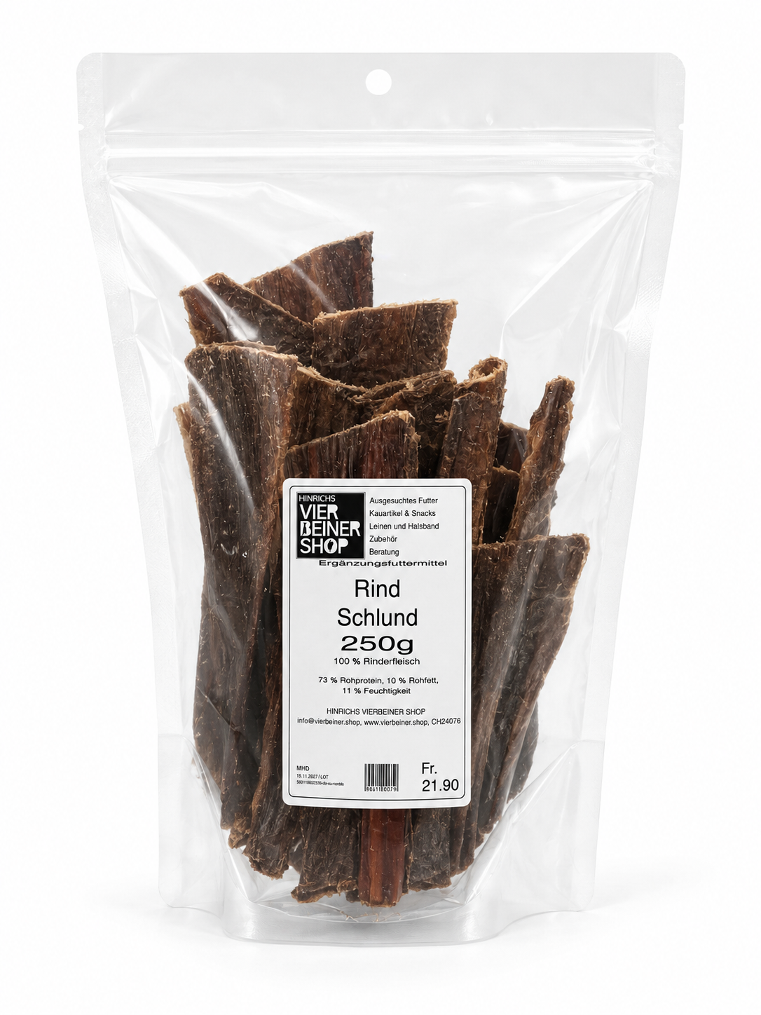 Rind Schlund Fleisch 250g