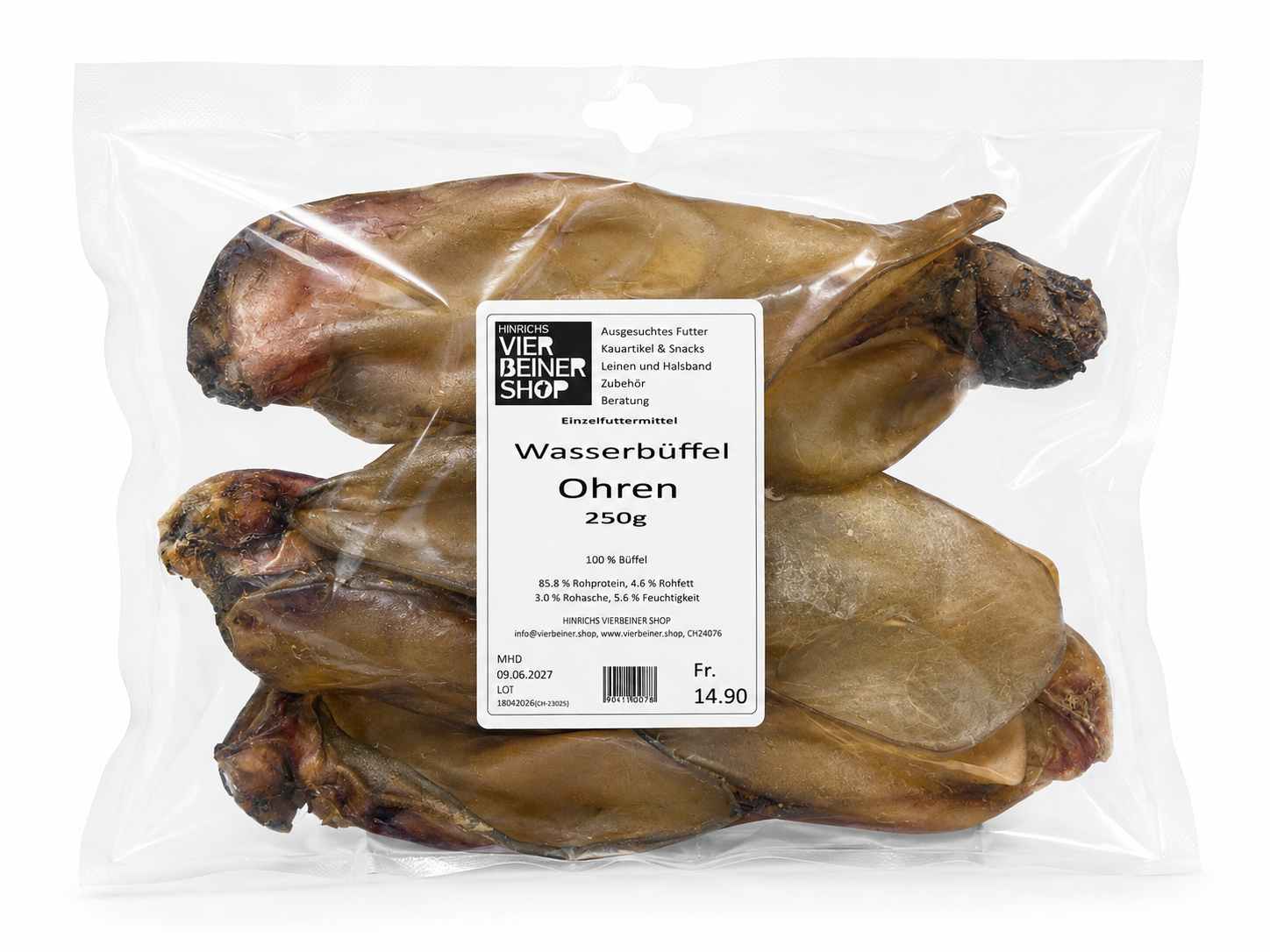 Büffel Ohren 250g