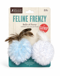 P.L.A.Y. Feline Frenzy – Balls of Furry Catnip Toy Collection (2er Set)