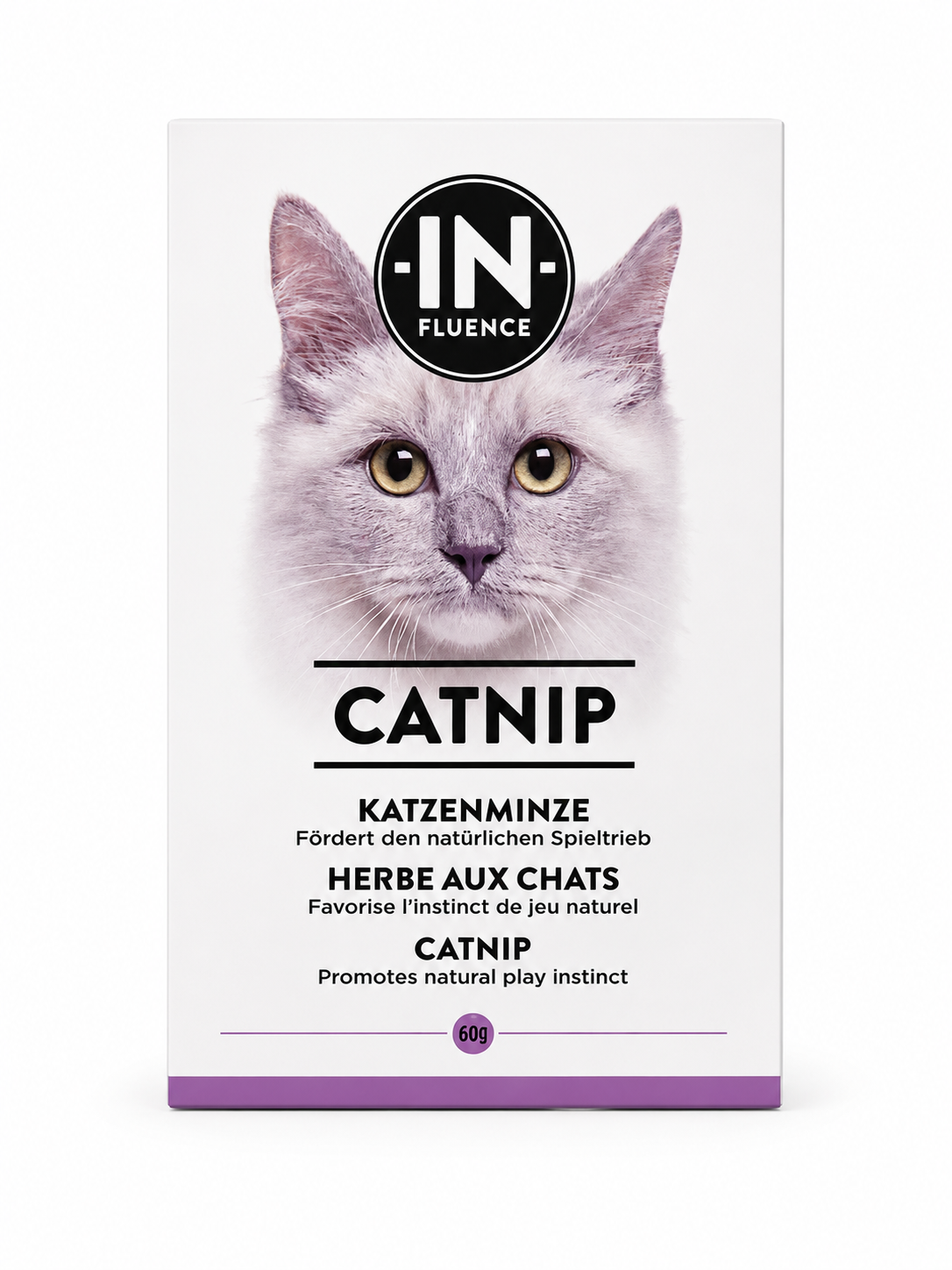 Catnip Katzenminze Box – IN-Fluence (60g)
