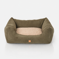 Kingston Cord Double Face Hundebett – Beige/Brown