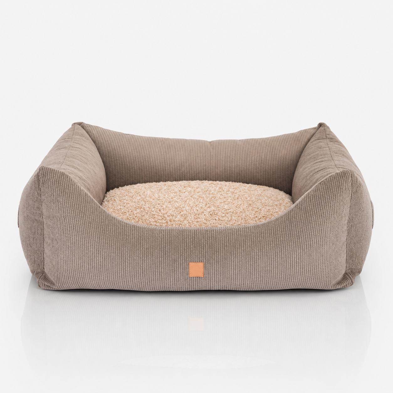 Kingston Cord Double Face Hundebett – Brown