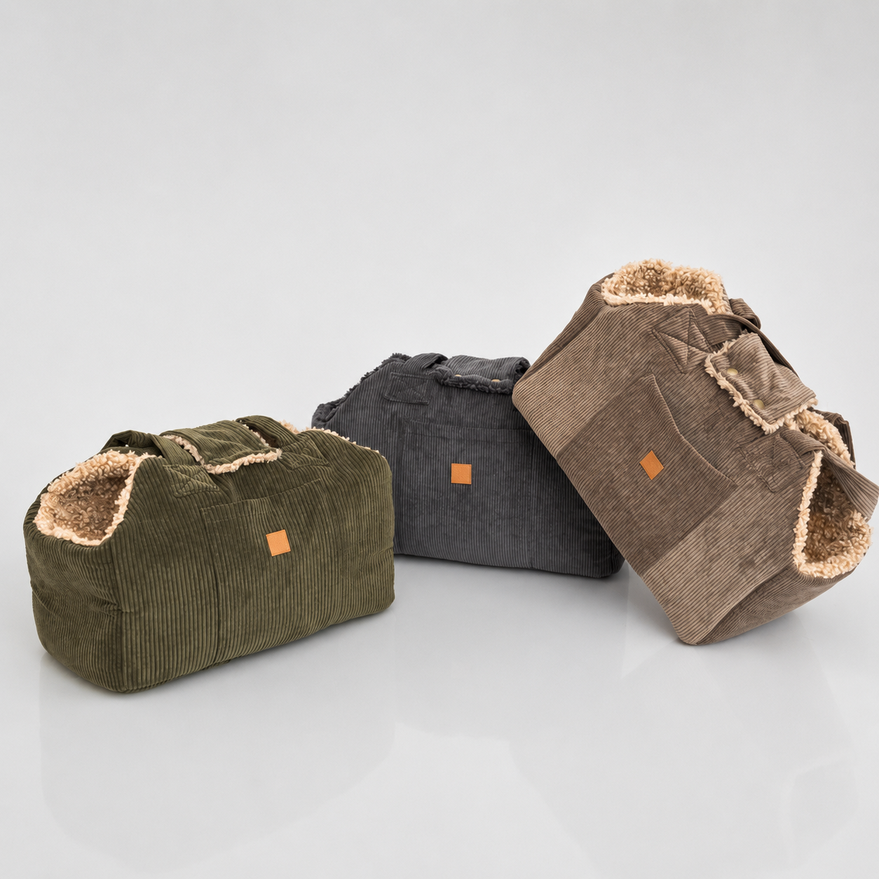 Lucky Dog Bag – Khaki, Anthrazit, Brown – alle Farben