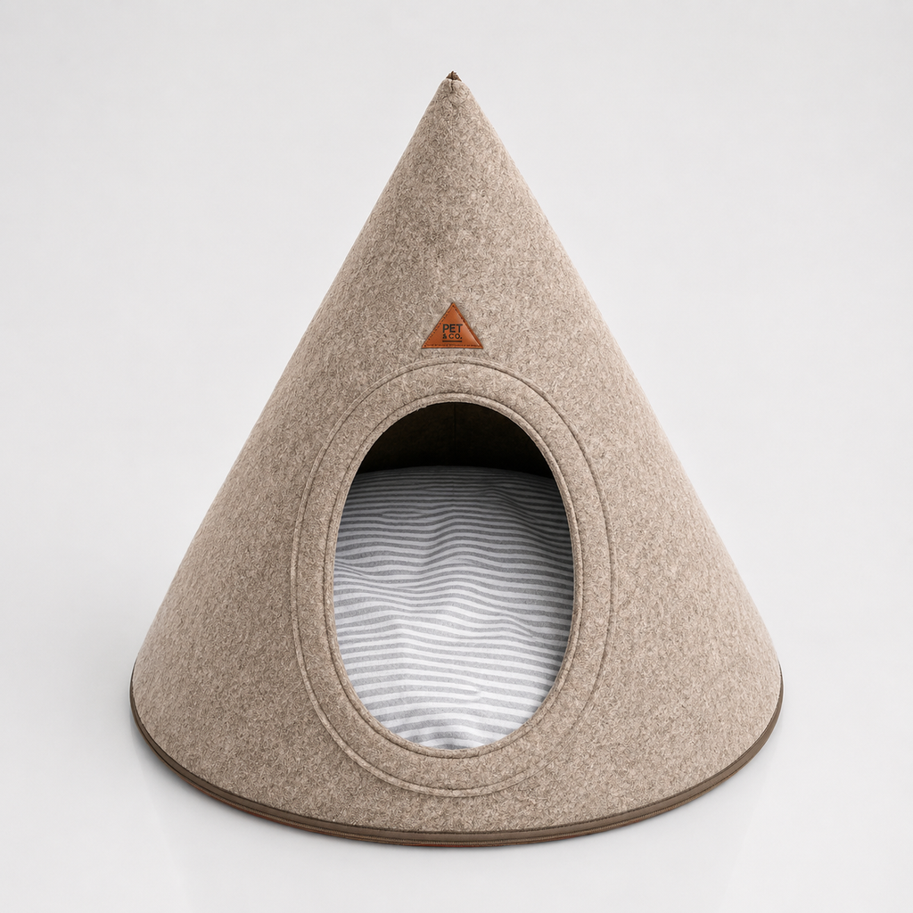 Pet&Co Tonto Tipi – Beige, Frontansicht