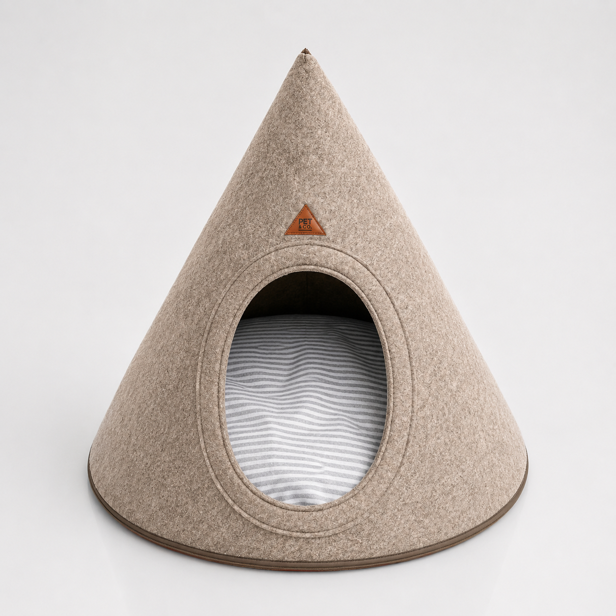Pet&Co Tonto Tipi – Beige, Frontansicht
