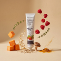 Loonawell Golden Shield Paté for Dogs – Tube mit Zutaten: Himbeeren, Süßkartoffel, Pilz, Kurkuma, Hafer